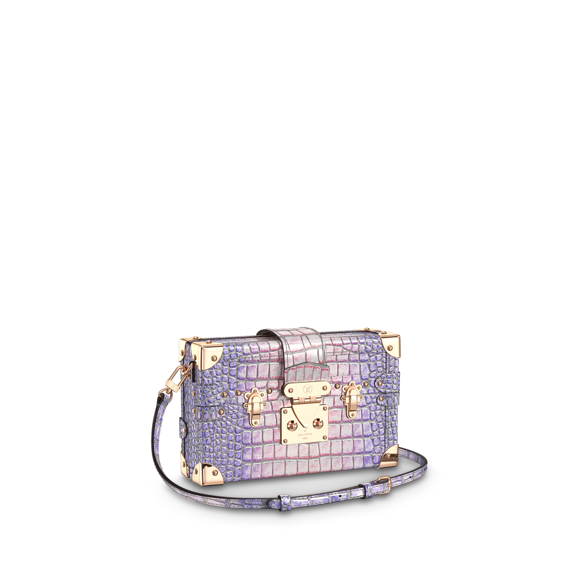 Petite Malle Crocodilien Brillant - Women - Handbags | LOUIS VUITTON ®